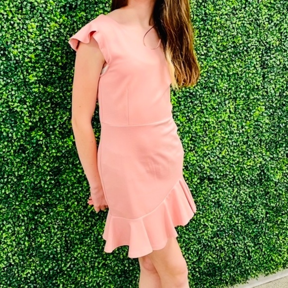 Miss Behave Girls Size 14 Light Pink Fiona Ruffle Dress NEW - Picture 1 of 9